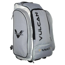 VMAX Roller Pickleball Backpack Grey and Black-Bags-Vulcan-106049-DEFAULT-L-1-[Sku]-Tennis Express