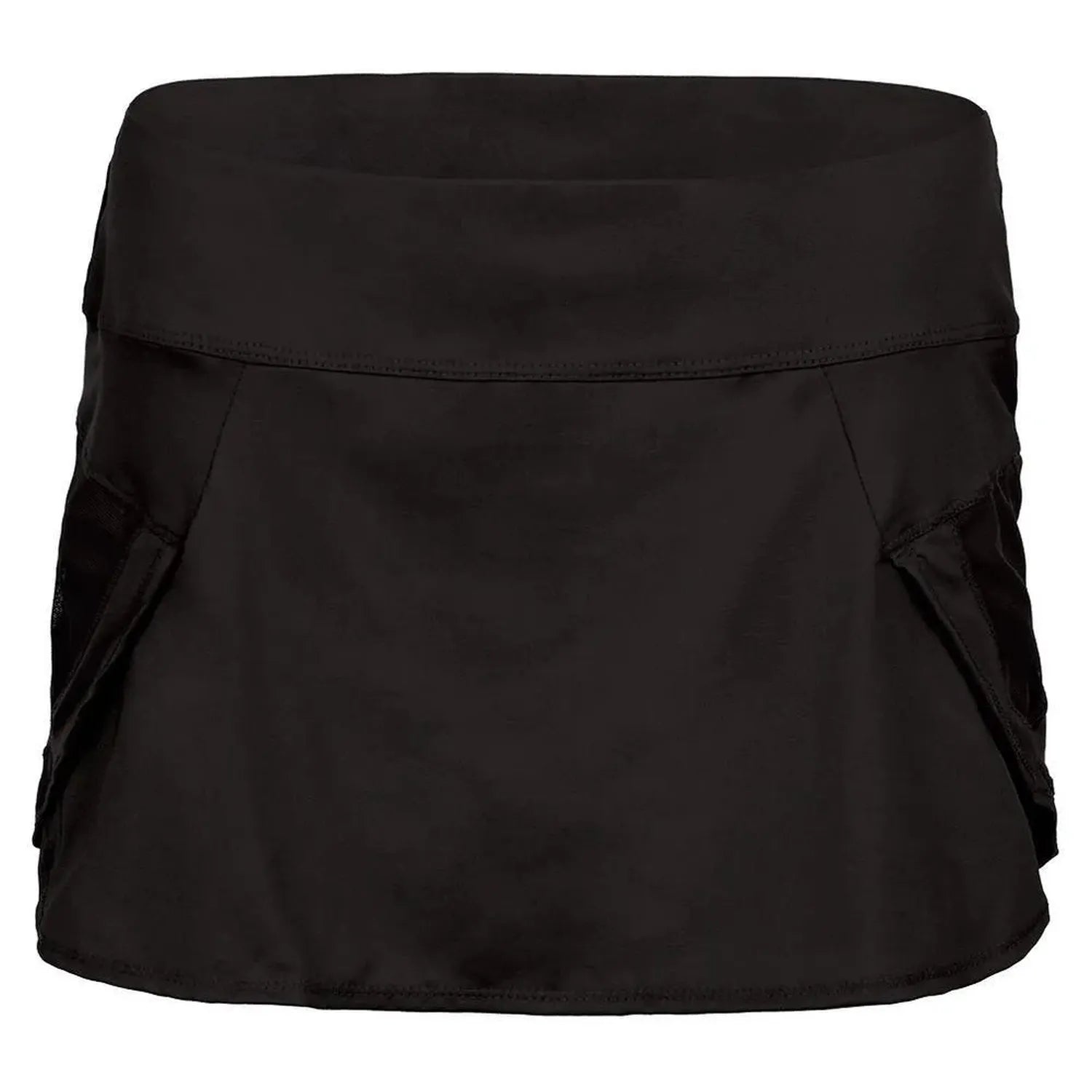 Women's Team Pulse Wave Tennis Skort-Apparel-Lucky In Love-107748-001_BLACK-L-Tennis Express