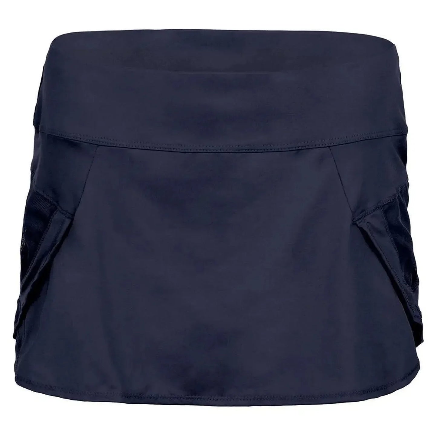 Women's Team Pulse Wave Tennis Skort-Apparel-Lucky In Love-107748-433_NAVY-L-Tennis Express
