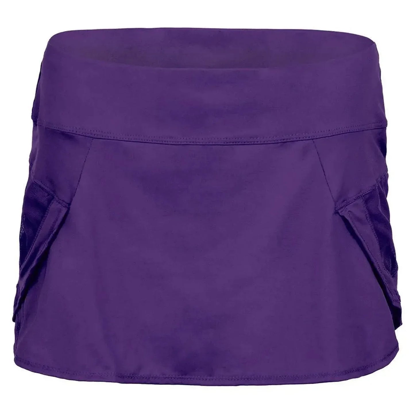 Women's Team Pulse Wave Tennis Skort-Apparel-Lucky In Love-107748-500_PURPLE-L-Tennis Express
