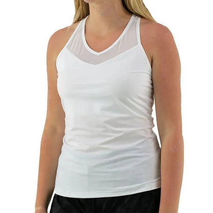 Women's Essentials Racerback Tennis Tank-Apparel-Fila-108130-100_WHITE-L-Tennis Express