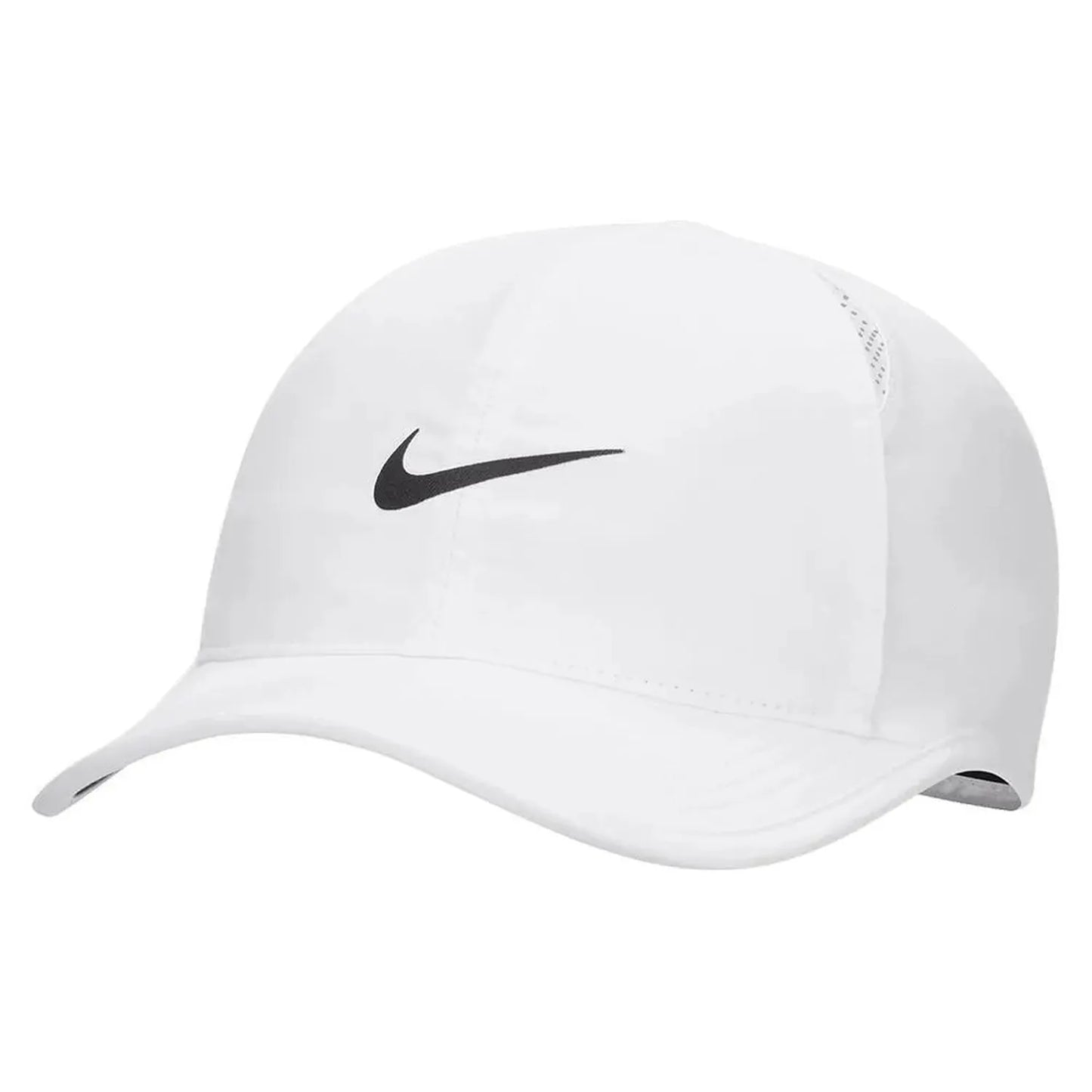 Unisex Dri-FIT Club Unstructured Featherlight Tennis Cap-Apparel-Nike-109882-100_WHITE-L-Tennis Express