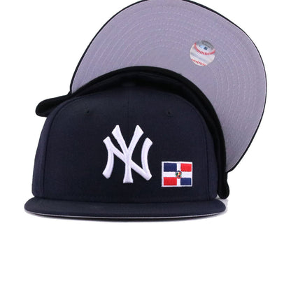 New York Yankees Navy Dominican Republic Flawless New Era 59Fifty Fitted