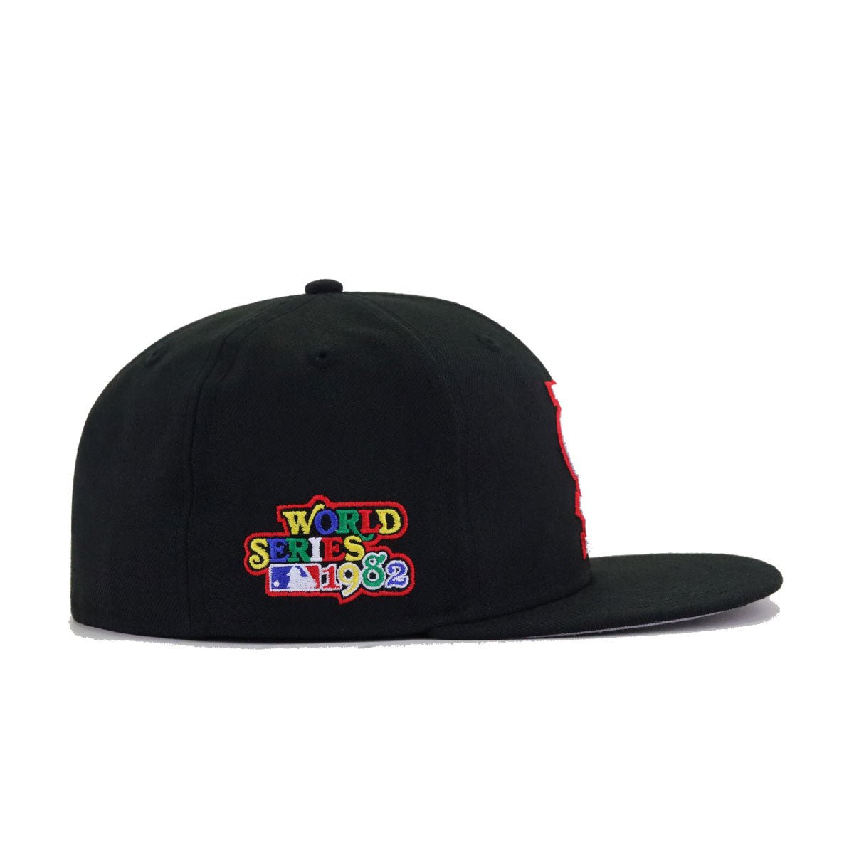 St Louis Cardinals Black FUN 1982 World Series New Era 59Fifty Fitted