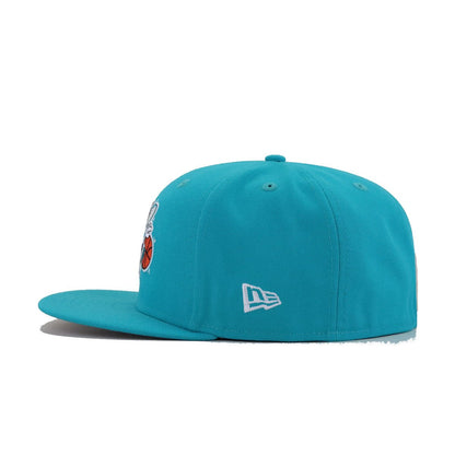 Charlotte Hornets Teal 1988 New Era 59Fifty Fitted