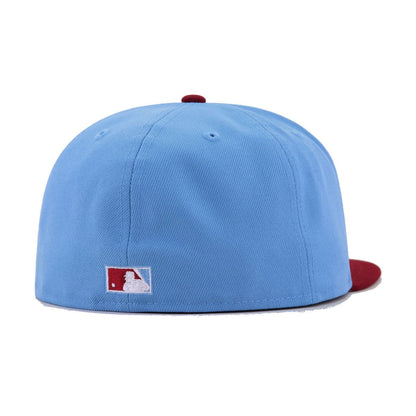 Philadelphia Phillies Sky Blue Cardinal 1992 New Era 59Fifty Fitted