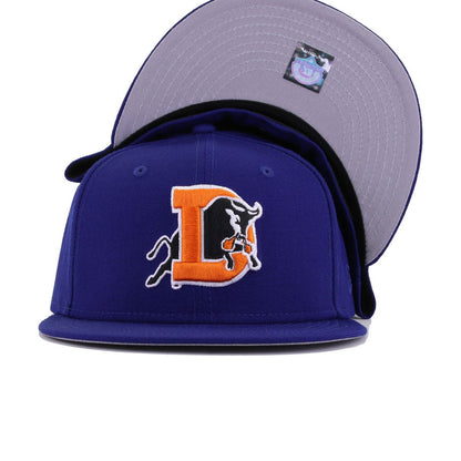 Durham Bulls Dark Royal Blue New Era 59Fifty Fitted