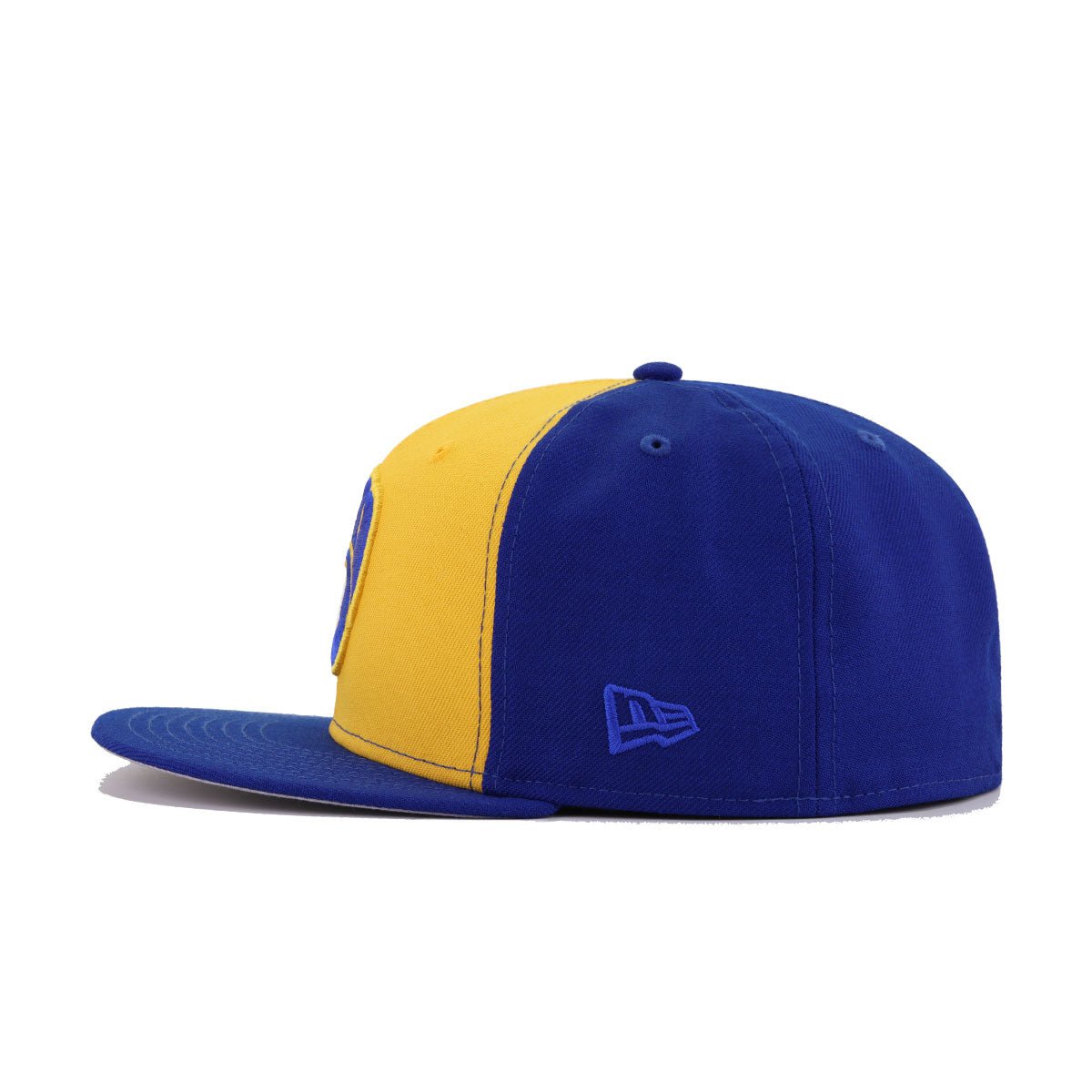 Milwaukee Brewers A Gold Light Royal Blue 1978 New Era 59Fifty Fitted