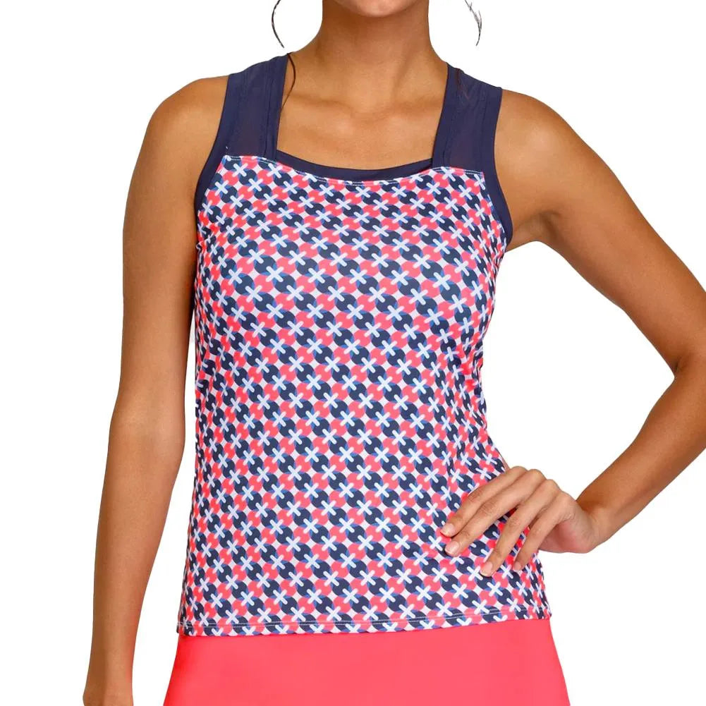 Women's Rumary Tennis Tank Star Geo-Apparel-Tail-110297-DEFAULT-L-Tennis Express