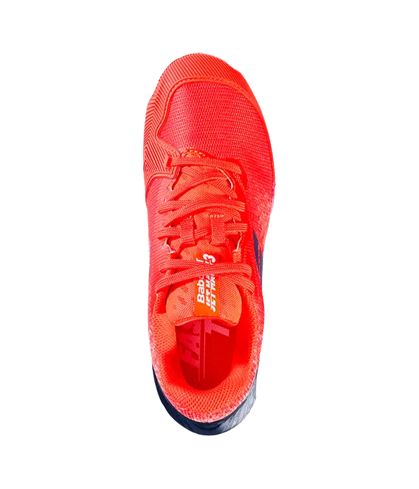 Padel Shoes Babolat Jet Mach 3 Junior Clay Strike Red/ White