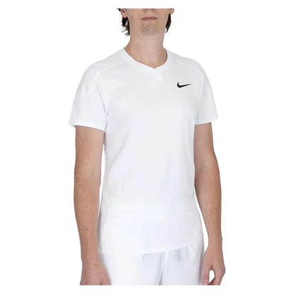 Men's Slam Dri-Fit Tennis Top White-Apparel-Nike-111847-DEFAULT-L-Tennis Express