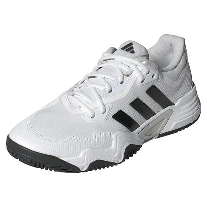 Mens Solematch Control 2 Tennis Shoes White and Black Blue Metallic-Footwear-Adidas-112620-DEFAULT-L-Tennis Express
