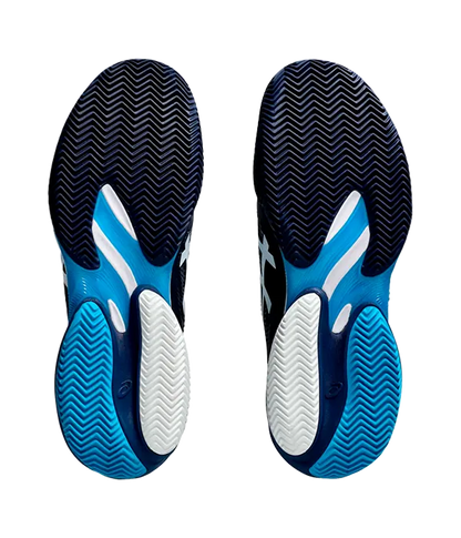 Padel Shoes Asics Court FF 3 Novak Clay Blue Expansive/White