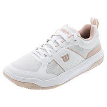 Women's Pickle Pro Pickleball Shoes White and Cameo Rose-Footwear-Wilson-115324-DEFAULT-L-Tennis Express