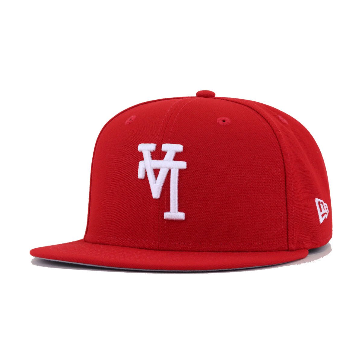 Los Angeles Dodgers Scarlet Upside Down 40th Anniversary New Era 59Fifty Fitted