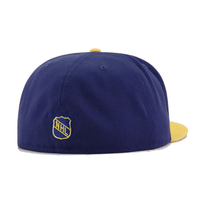 Nashville Predators Light Navy A Gold 1998 New Era 59Fifty Fitted