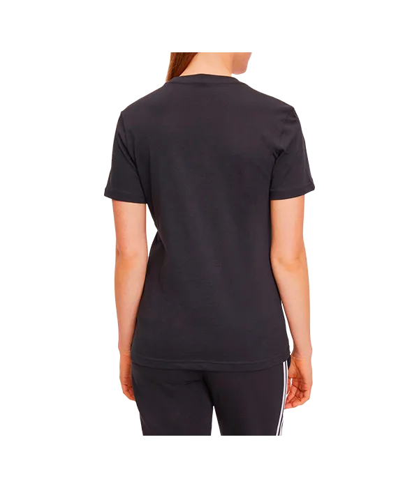 Camiseta Adidas Logo Mujer Negra
