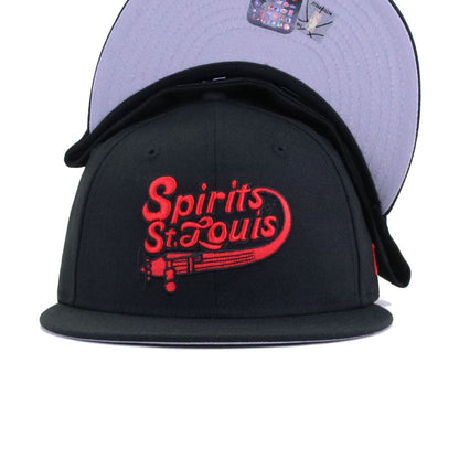 Spirits of St Louis Black New Era 59Fifty Fitted