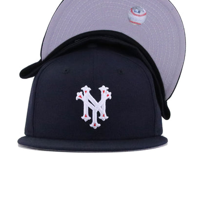 New York Giants Navy BONE New Era 59Fifty Fitted