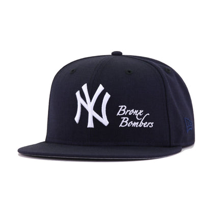 New York Yankees Navy BRONX BOMBERS New Era 59Fifty Fitted