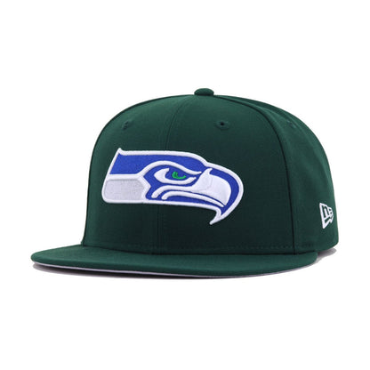 Seattle Seahawks Dark Green New Era 59Fifty Fitted