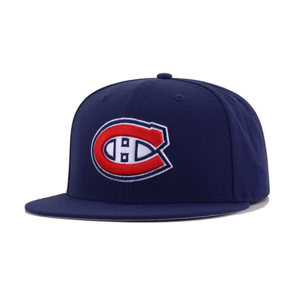 Montreal Canadiens Light Navy New Era 59Fifty Fitted