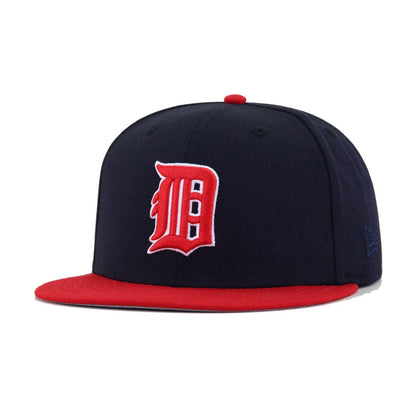 Detroit Tigers Navy Scarlet 2006 New Era 59Fifty Fitted
