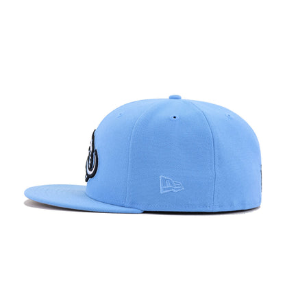 Utah Mammoths Sky Blue New Era 59Fifty Fitted