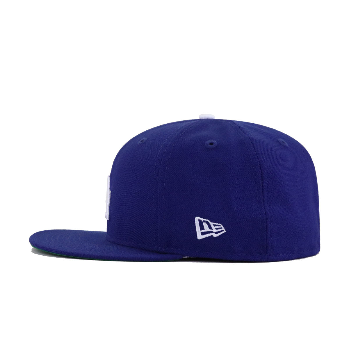 Los Angeles Dodgers Dark Royal Blue Green Bottom New Era 59Fifty Fitted