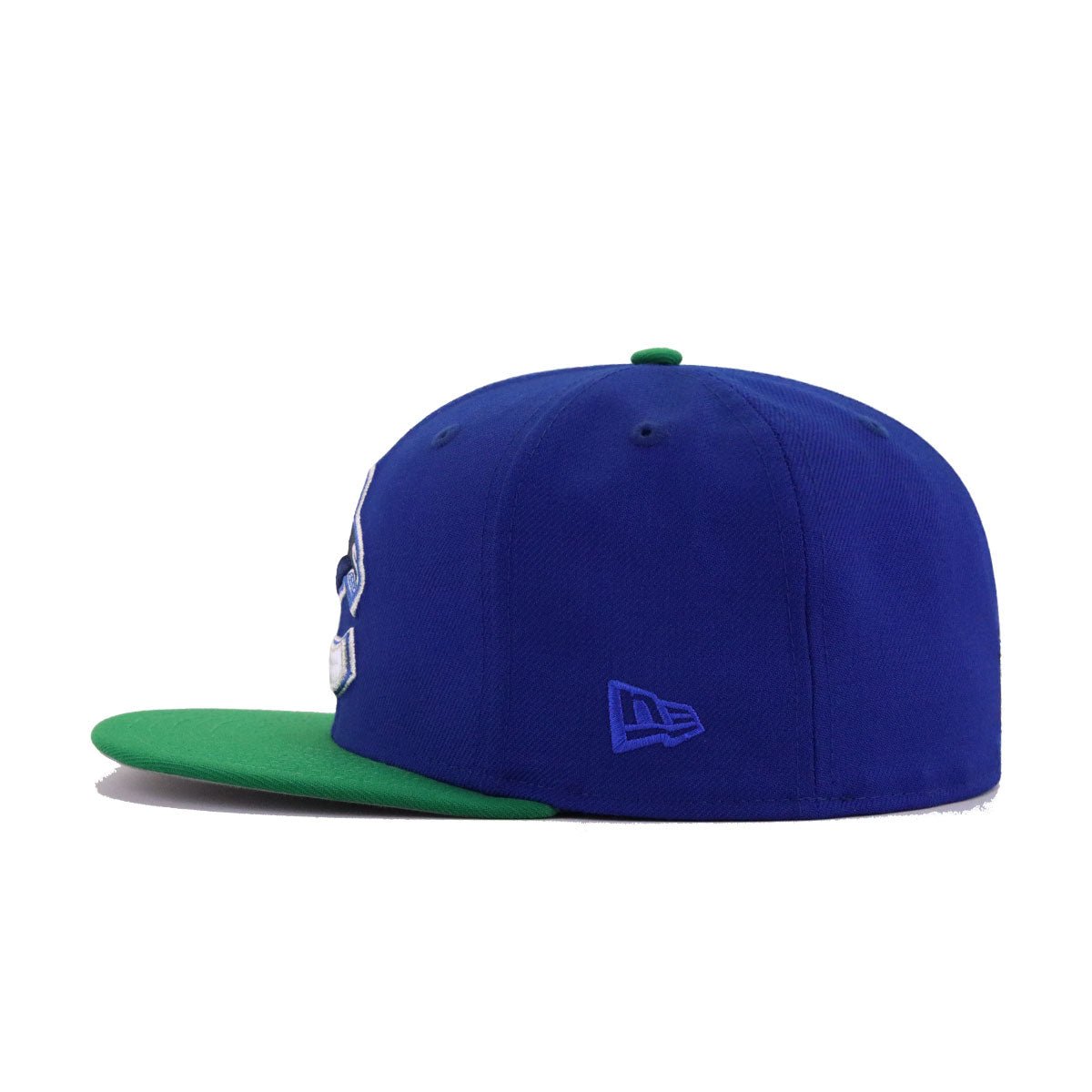Vancouver Canucks Light Royal Blue Kelly Green New Era 59Fifty Fitted