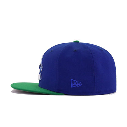 Vancouver Canucks Light Royal Blue Kelly Green New Era 59Fifty Fitted