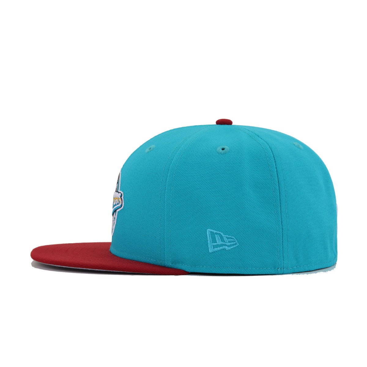 Detroit Pistons Classic Car Teal H Red 1996 New Era 59Fifty Fitted