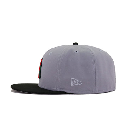 New York Yankees Grey Black FIRENZE New Era 59Fifty Fitted