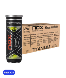 Box Balls  NOX Pro Titanium (Pack x24)