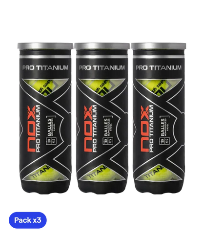 Balls  NOX Pro Titanium (Pack x3)