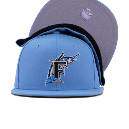 Florida Marlins Sky Blue New Era 59Fifty Fitted