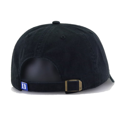 Duke University Blue Devils Black 47 Brand Clean Up Dad Hat