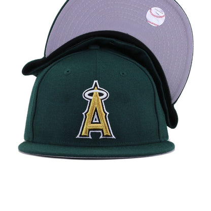 Los Angeles Angels Dark Green New Era 59Fifty Fitted