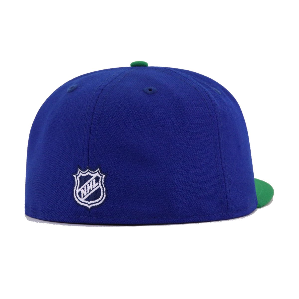 Vancouver Canucks Light Royal Blue Kelly Green New Era 59Fifty Fitted