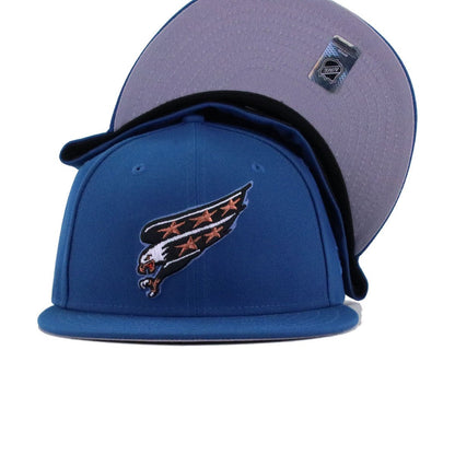 Washington Capitals Seashore Blue Screaming Eagle New Era 59Fifty Fitted