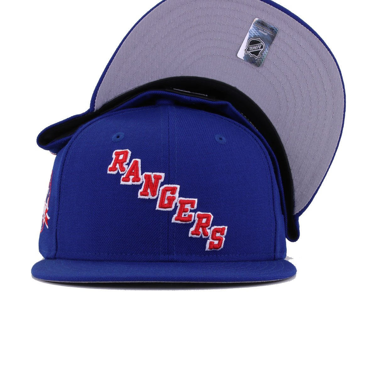 New York Rangers Light Royal Blue 85th Anniversary New Era 59Fifty Fitted