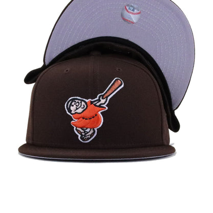 San Diego Padres Burnt Wood 1997 New Era 59Fifty Fitted