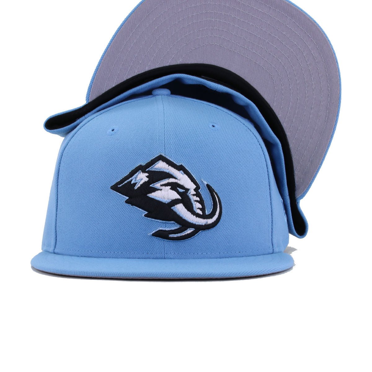 Utah Mammoths Sky Blue New Era 59Fifty Fitted