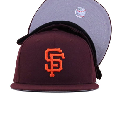 San Francisco Giants Maroon New Era 59Fifty Fitted