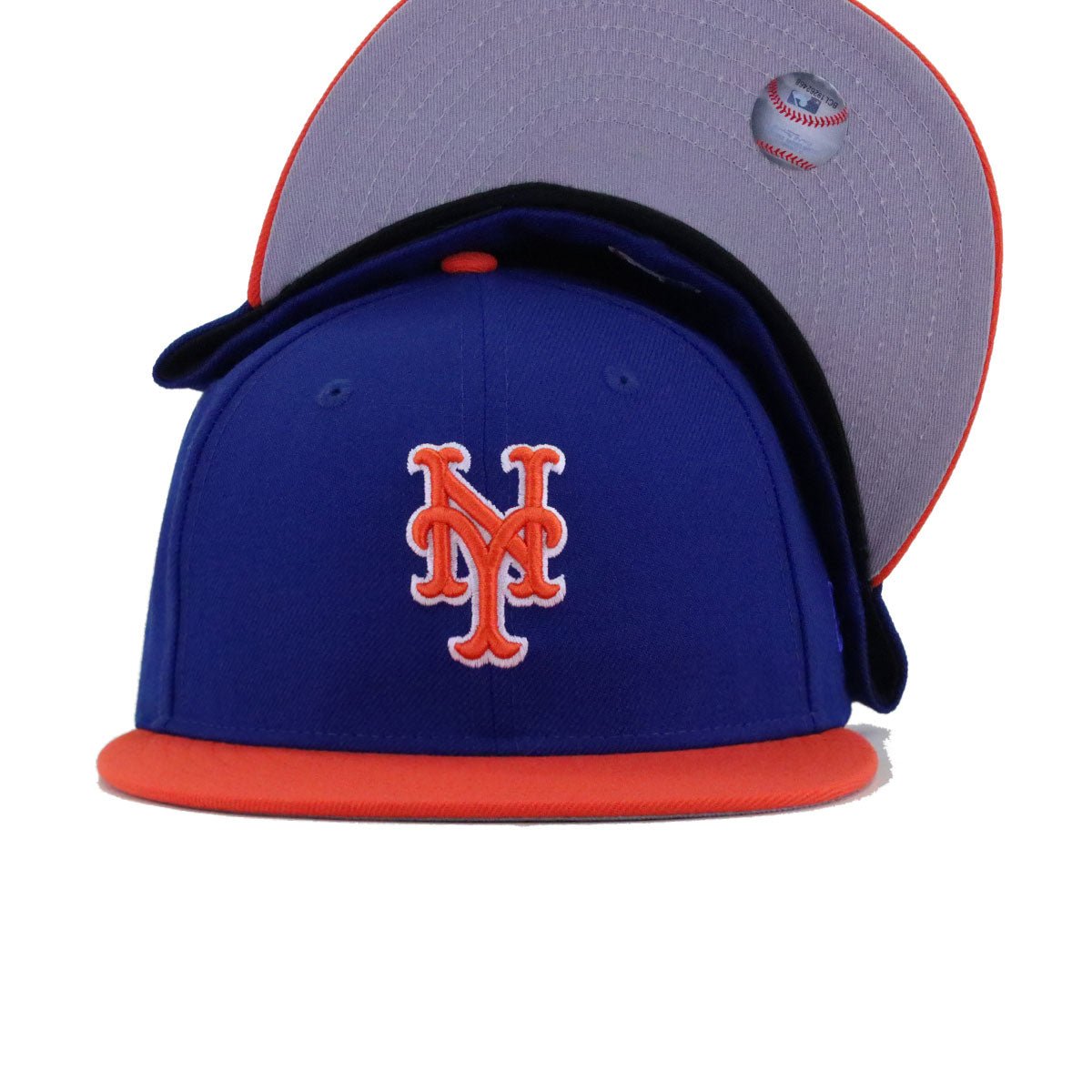 New York Mets Light Royal Blue Orange 2013 New Era 59Fifty Fitted