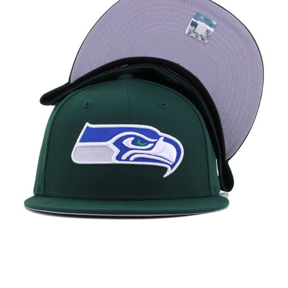 Seattle Seahawks Dark Green New Era 59Fifty Fitted