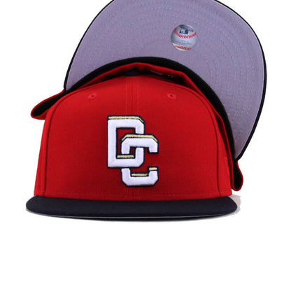Washington Nationals Scarlet Navy City Connect New Era 59Fifty Fitted