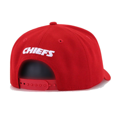 Kansas City Chiefs Scarlet New Era 9Forty A-Frame Snapback