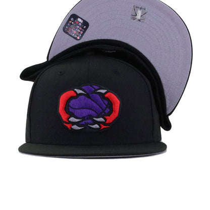 Toronto Raptors Black New Era 59Fifty Fitted