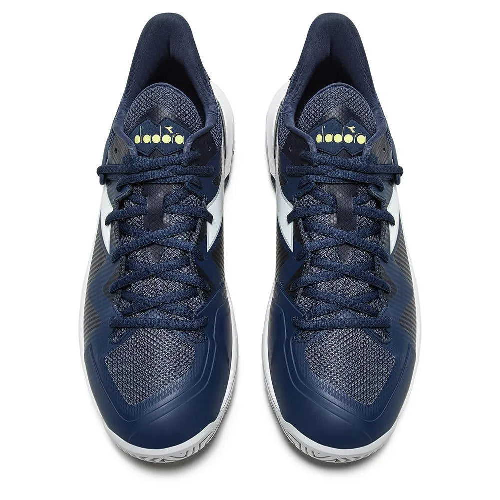 Men's B.Icon 2 AG Tennis Shoes Pageant Blue and White